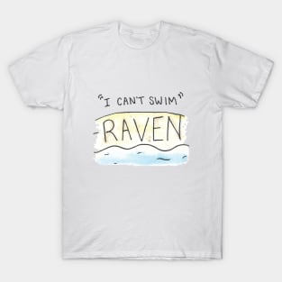 I can't swim vine T-Shirt